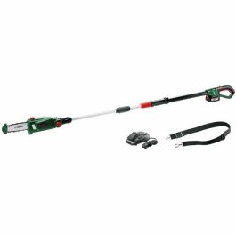Bosch UniversalChainPole 18 Podadora Telescópica a Batería 18V 2.5Ah, 1 Batería, Espada 200mm, Cabezal Giratorio 120°