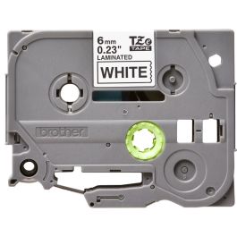 BROTHER Cinta laminada blanco/negro 6mm Precio: 11.58999952. SKU: S8402420