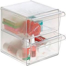 Archivo 2000 Organizador Archicubo 2 Cajones 190x150x150 mm Cristal Transparente Precio: 12.50000059. SKU: BIX01A6702CSTP