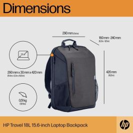 HP Mochila TRAVEL 18L para portatil de 15,6" HP Mochila TRAVEL 18L para portatil de 15,6"
