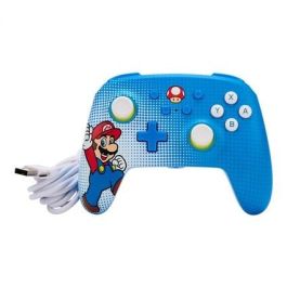 Power A 1522660-01 Mando con Cable para Nintendo Switch Mario Pop Art