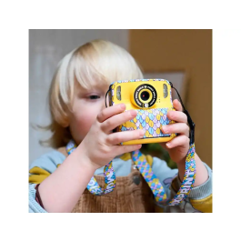 Wondee Cámara Instantánea Mermaid con Impresión Rápida, 12 MP, Cámara Digital con Vídeo y Juegos