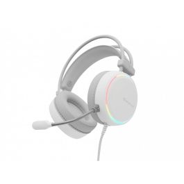 GENESIS Neon 613 Auriculares Gaming Alámbricos USB-A y Jack 3.5mm Diadema Circumaural con Micrófono Boom Iluminación RGB Blanco Precio: 22.68999986. SKU: B1FKXGC9YC
