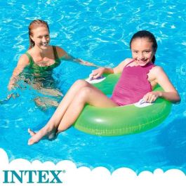 Flotador rueda neón 76 cm con asas (+8 años) - modelos surtidos Flotador rueda neón 76 cm con asas (+8 años) - modelos surtidos