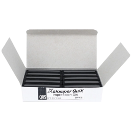 X'stamper Almohadilla para Sello Q-05 Consumible Máquina Sellos 10x70x10 mm