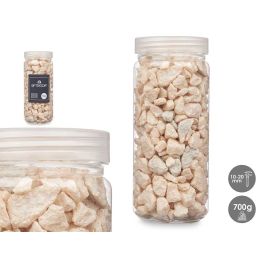 Bote Piedra Metalizada 10-20 mm, 700 g, Color Crema - Giftdecor (12 Unidades) Precio: 18.49999976. SKU: B18VM44ADG