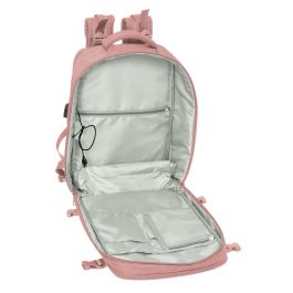 Safta Mochila de Viaje Cabina para Portátil 15,6'' Rosa 440x290x190 mm Safta Mochila de Viaje Cabina para Portátil 15,6'' Rosa 440x290x190 mm