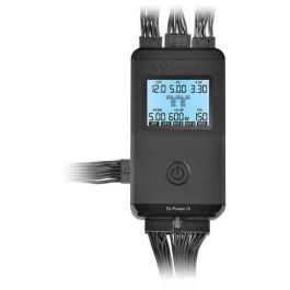 Thermaltake Dr. Power III Probador de Fuente de Alimentación, Pantalla LCD, Voltajes 5Vsb, +12V, +3.3V, +5V, ATX (24-pin), SATA, Blanco / Rojo