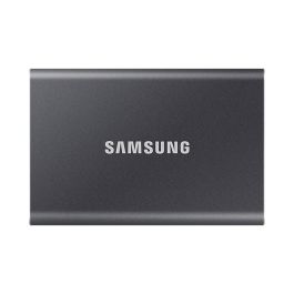 Samsung T7 SSD Externo 2TB NVMe USB-C 3.2 Gen 2 Gris, Carcasa Metálica, Velocidad Lectura 1050MB/s y Escritura 1000MB/s Precio: 155.99827837. SKU: S7605437