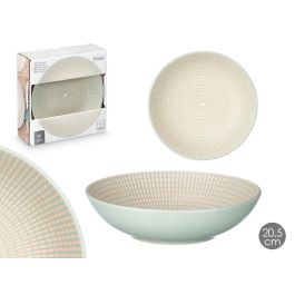 Vessia Plato Hondo 20.5 cm Grabado Verde Cerámica (24 Unidades) Precio: 68.88999964. SKU: B1HR2WFJ9S