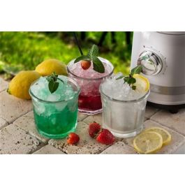 Ariete Batidora de Vaso Moderna Blanca con Vaso de Vidrio, 4 Cuchillas de Acero Inoxidable y 4 Velocidades Ariete Batidora de Vaso Moderna Blanca con Vaso de Vidrio, 4 Cuchillas de Acero Inoxidable y 4 Velocidades