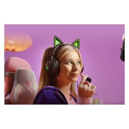 Razer Kraken Kitty V2 Auriculares Gaming Alámbricos USB-A con Iluminación RGB, Sonido Virtual 7.1 y Micrófono Desmontable - Negro