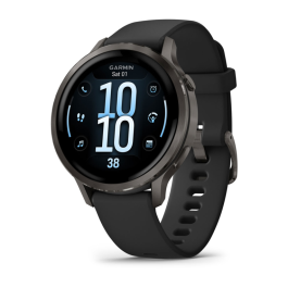 Garmin Venu 4 Smartwatch GPS con Pantalla AMOLED de 1.2 Pulgadas, Wi-Fi, Táctil, 8GB Memoria Flash y Banda de Silicona Negra Precio: 519.78999952. SKU: B1ASXSH49P