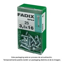 Fadix Tornillo para rosca chapa autoperforante 3,5x16mm - Caja de 25 unidades