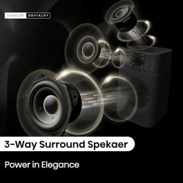 Barra de Sonido Hisense HT SATURN Negro