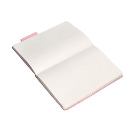 Cuaderno Con Gomilla Antartik Notes Tapa Dura A5 Hojas Lisas Rosa Pastel 100 Hojas 80 gr Fsc