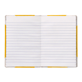 Fernandes Libro Cartone Cosido Din A6+ Rayado Horizontal 100 gr 50 Hojas Verde