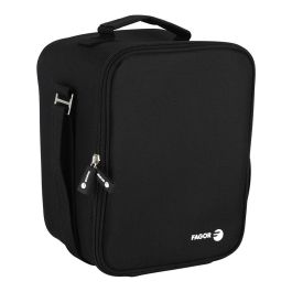 Fagor Bolsa Porta Alimentos Tappy Plus con Tuppers, Semi-Rígido, Aislante, Incluye 2 Contenedores, 17.5x17x24.5cm