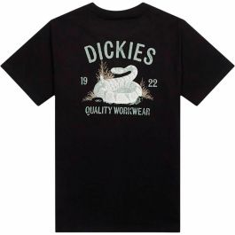 Camiseta de Manga Corta Hombre Dickies Dickies Snake Ss Tee Negro M