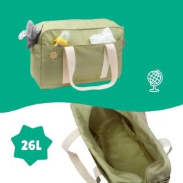 Bolso cambiador Badabulle Bowling - Gran capacidad 20L - Incluye cambiador y accesorios para cochecito, Oliva