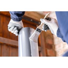 Koma Tools Esmalte multisuperficies al agua blanco satinado 750 ml - Labable, secado rápido, para interior y exterior