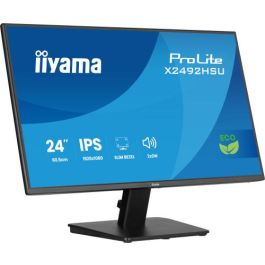 IIYAMA ProLite X2492HSU-B1 61 cm (24") Full HD LED IPS 1920 x 1080 3 ms 120 Hz 178° HDMI+DP+2xUSB