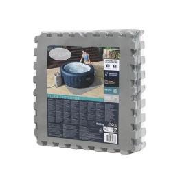 Bestway Alfombra de suelo para spa Lay-Z-Spa cuadrada o redonda 196 x 196 cm