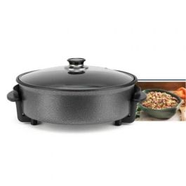 Orbegozo Olla Eléctrica PZ 3670 1500W Capacidad 5L Cocina Fácil Sana Freír Guisar Asar Paellas Tortillas Pizzas