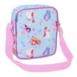 Bolso Bandolera My Little Pony Wild & free Azul Rosa 16 x 18 x 4 cm Bolso Bandolera My Little Pony Wild & free Azul Rosa 16 x 18 x 4 cm