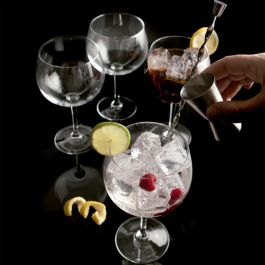 Luminarc Set 6 Piezas Combinados Fiesta de Vidrio Multicolor, Capacidad 71,5 cL, 27 cm y 2-4 cL, Apto Lavavajillas