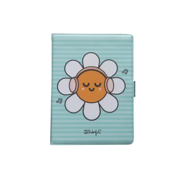 Wondee Funda para Tablet Universal Compatible hasta 10,2'' con Diseño de Margaritas y Soporte Giratorio 360° Precio: 31.4963. SKU: B19D5H6YW4