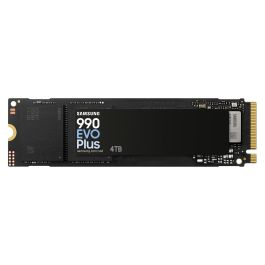 Samsung SSD 990 EVO Plus 4TB M.2 2280 PCIe 4.0 NVMe - Lectura hasta 7250 MB/s, Escritura 6300 MB/s - Modelo MZ-V9S4T0BW Precio: 465.50000024. SKU: B1H6ZPS3ZP