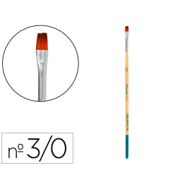 Liderpapel Pincel nº 000 Punta Plana para Pintura Acrílica y Acuarela, Pelo Sintético Certificado FSC Precio: 11.7733. SKU: B1GKWTTWR2