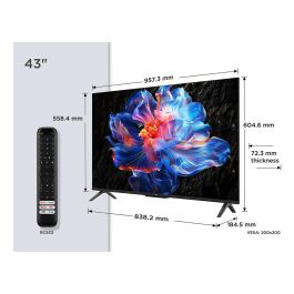 Smart TV TCL 43P6K 43 43" 4K Ultra HD LED HDR D-LED