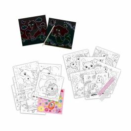 Ses Creative SES8710341001179 Libro de actividades para colorear de lentejuelas 3 en 1