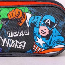 Estuche portatodo 2 compartimentos avengers