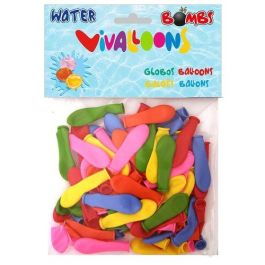 Blanca Globo de Agua 100% Látex Biodegradable, Colores Surtidos, Bolsa de 100 Unidades para Juegos Precio: 1.49999949. SKU: B1FJFG8DX3