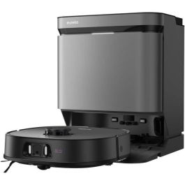 Eureka EUR1744338514104 Robot Aspirador J15 Pro Ultra, 16.200 Pa, Agua Caliente 75°C, Mopa Extensible FlexiMop, Negro