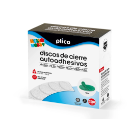 Plico Discos de Cierre Velcro Autoadhesivo 20 mm Diámetro Color Verde Caja de 200 Unidades Precio: 18.49999976. SKU: B17SJ6YCSL