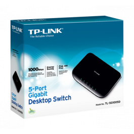 Tp-Link Switch Sg1005D No Gestionable 5 Puertos Gigabit Sobremesa No Rack Tp-Link Switch Sg1005D No Gestionable 5 Puertos Gigabit Sobremesa No Rack