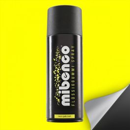 Mibenco Spray Goma Liquida 400 mL Amarillo Neon Mate MIB71421026
