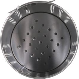 Quttin Bote de Utensilios de Cocina de Acero Inoxidable 12 x 18 cm - Organizador de Menaje para Encimera (12 Unidades)