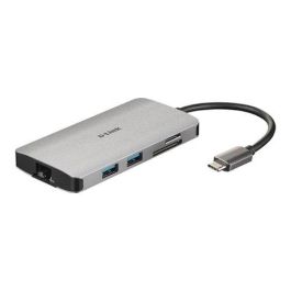D-LINK HUB DUB-M810 3 Puertos USB 3.0, 1 Puerto HDMI, 1 Puerto USB-C, Lector de Tarjetas, 1 Puerto LAN Gris Precio: 45.50000026. SKU: S0439253