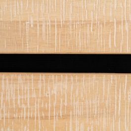 Cómoda Natural-Negro Madera-Metal 99,50 X 40 X 87 cm