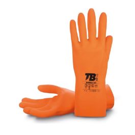 IGARTEX BARRIER100 Guante Látex Natural Naranja Flocado 30cm 1mm Grosor EN-388 EN-374 Resistencia Química Mecánica Talla L-9 Precio: 3.95000023. SKU: B1ED78XJ84