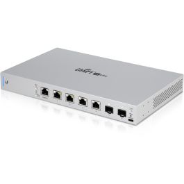 Ubiquiti US-XG-6POE Switch Gestionado 4+2 Puertos 10G Ethernet PoE++ Montaje en Rack 1U UniFi