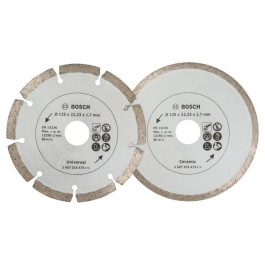 Bosch 2 Discos de Diamante para Materiales de Construcción y Baldosas, Ø 125 mm Precio: 37.98999974. SKU: B1JA6VJW28