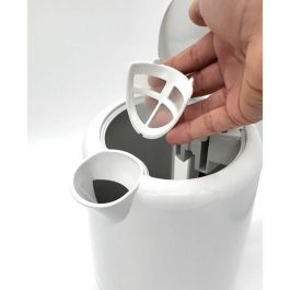 Terraillon 15351 Diamant Hervidor eléctrico 1,5L 2200W Base giratoria 360° Blanco Efecto Diamante Terraillon 15351 Diamant Hervidor eléctrico 1,5L 2200W Base giratoria 360° Blanco Efecto Diamante