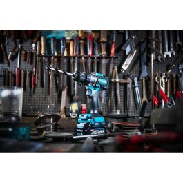 Makita HP001GD201 Taladro Percutor Inalámbrico 40V Sin Escobillas - 2600 RPM, 140 Nm, para Perforar y Atornillar