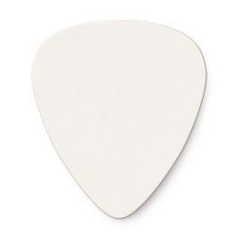 Dunlop Púas Genuine Celluloid Blanco Thin - Pack de 12 Unidades